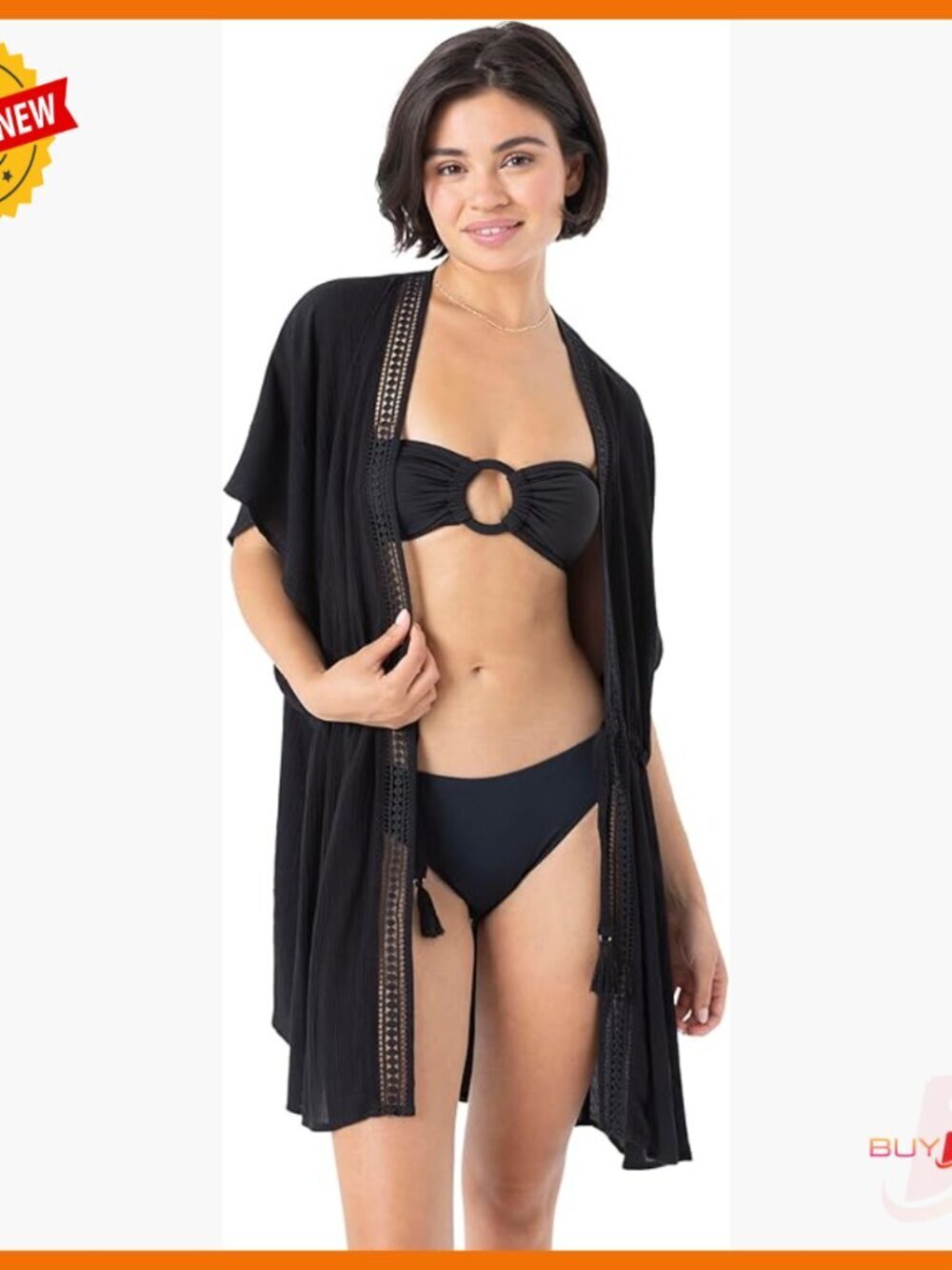 Lightweight Sundress with Adjustable Straps, Beach Cover-Up, Resort Wear